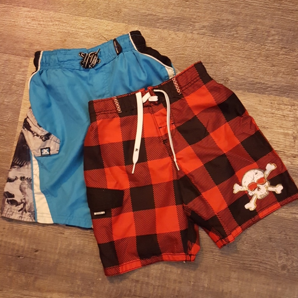 Bundle of two boys swim trunks